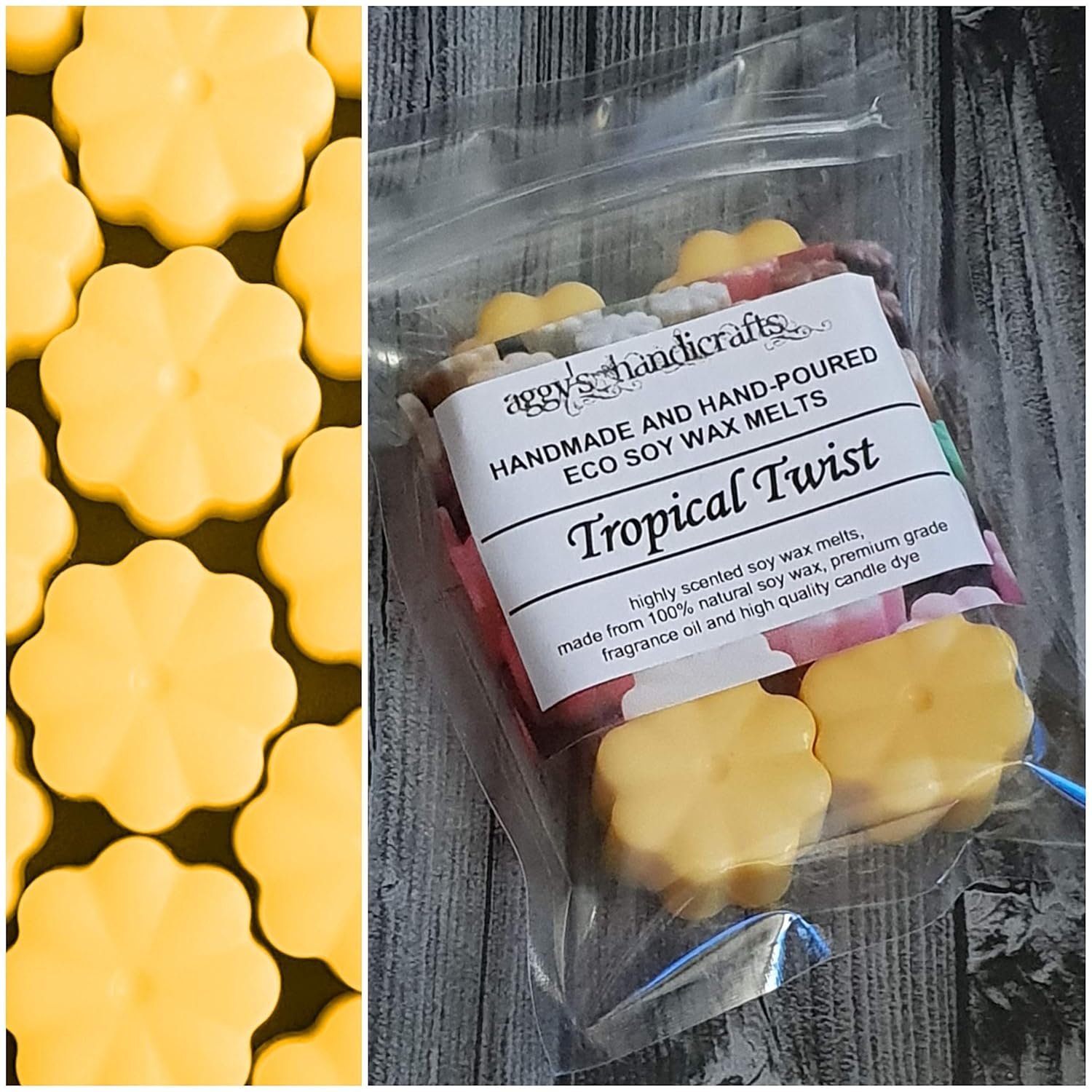 Tropical Twist Highly Scented Soy Wax Melts (approx. 50g) Amazon.co.uk