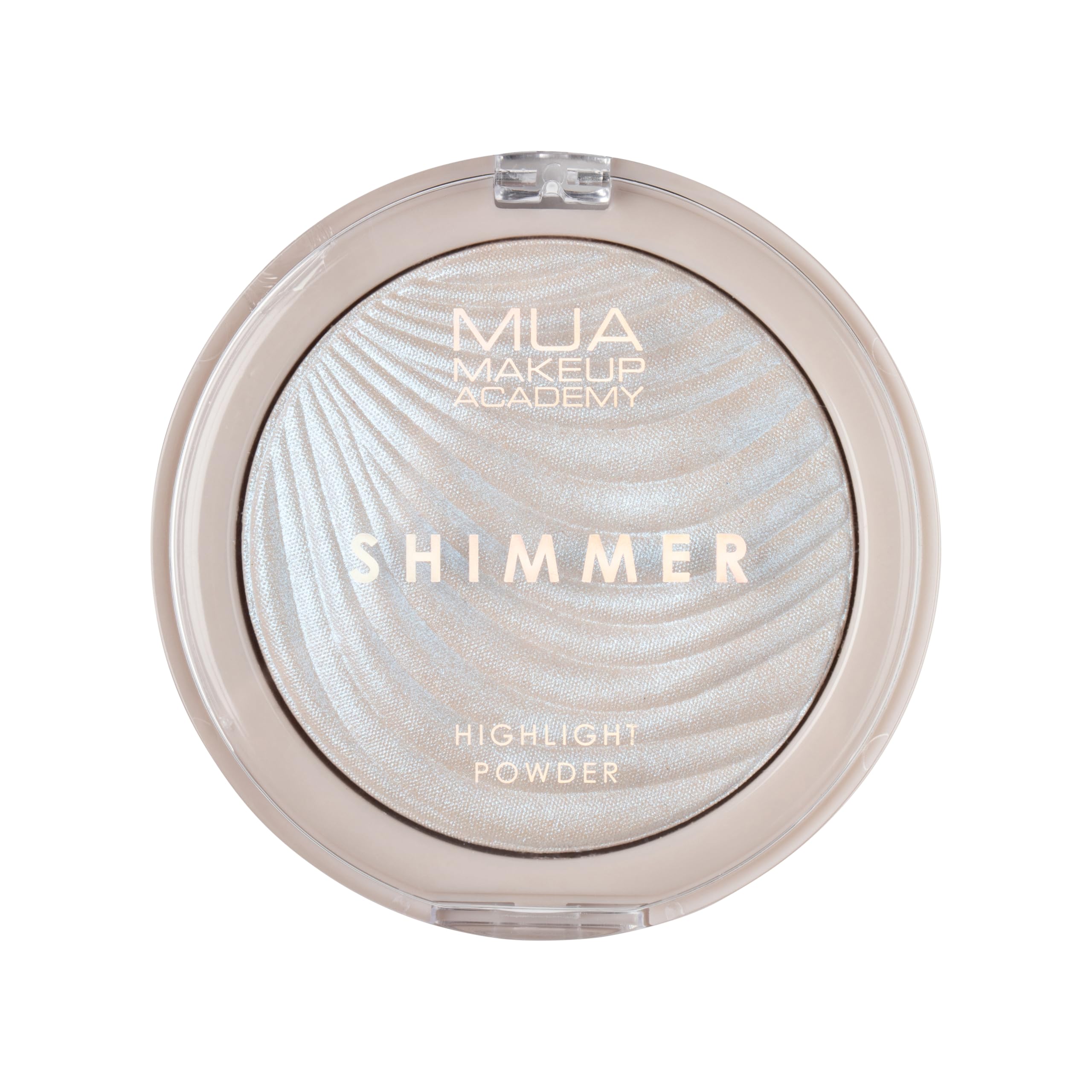 MUA Makeup Academy Shimmer Highlighter Powder, Pearlescent Sheen - Highly Pigmented Glow Finish, 8 g
