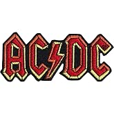 AC/DC Embroidered Logo Patch #19031 (AC/DC, ACDC, AC-DC)