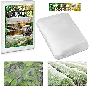 KY-YPFW 10x33 Ft Garden Netting Plant Covers - 0.032