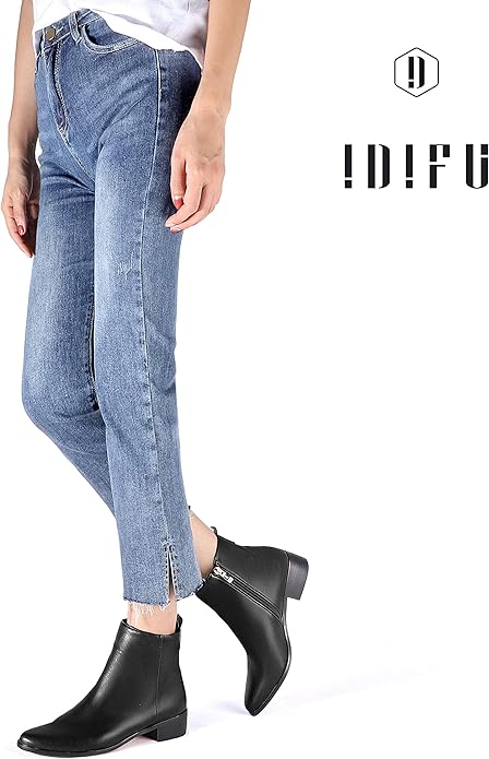 IDIFU Classic Pointed Booties Chelsea