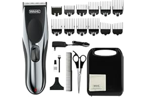 Wahl Clipper Rechargeable Cord/Cordless Haircutting & Trimming Kit for Heads, Longer Beards, & All Body Grooming - Model 79434