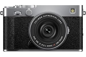 Fujifilm X-E5 Mirrorless Camera Body, Silver with XF23mmF2.8 Lens Kit