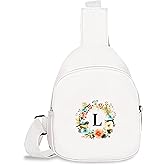 BJDAMAI Initial Purse, Mini Sling CrossBody Bag, Birthday Thanks You Return Memorial Personalized Gift Girls Women Kids Teens (Letter L)