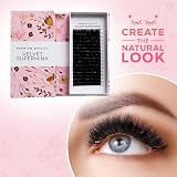 LLBA Easy Fan Volume Eyelash Extensions 0.03 D Curl 7-15mm Mixed Length view 6