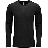 Next Level Mens Triblend Long-Sleeve Crew - Vintage Black - M - (Style # 6071 - Original Label)