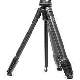 Peak Design Travel Tripod, Carbon Fiber, Compact Design, Quick Setup and Takedown, Pro-Level Stability, Ergonomic Ball Head, Compact and Portable Travel Tripod for Camera and Phone, 20 lb Capacity