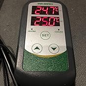 Inkbird ITC-308 Doble Rele 220v Digital Termostato con Sonda ...