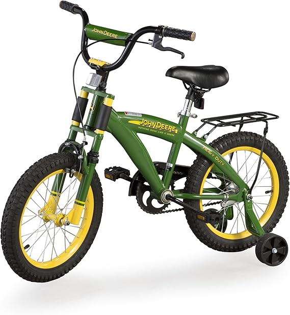 john deere bike with training wheels