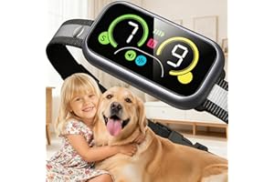 Kollgux Dog Bark Collar Pro, Instant Bark Solution, Smart Anti Barking Device with 4 Correction Modes, Fast-Acting Barking Collar for for Large Medium Small Dogs 5-150lbs, Ideal for Home & Outdoor Use