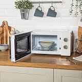 Russell Hobbs Honeycomb 17L 700W Solo Microwave 5 Power Levels White view 5