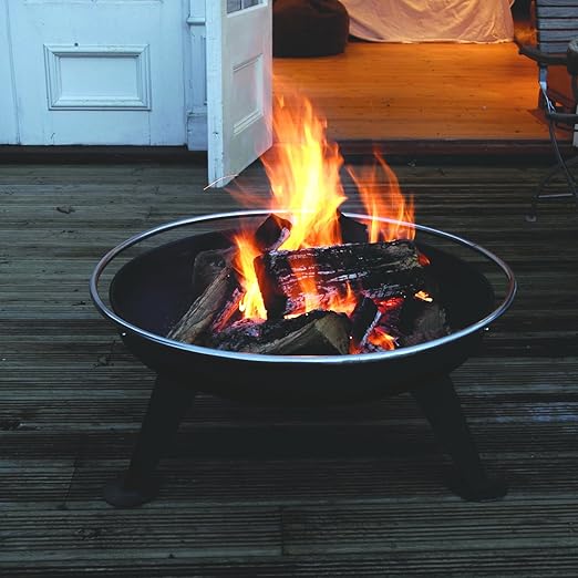 Hotspot Urban 880 Fire Pit Brazier With Cooking Grill Spark