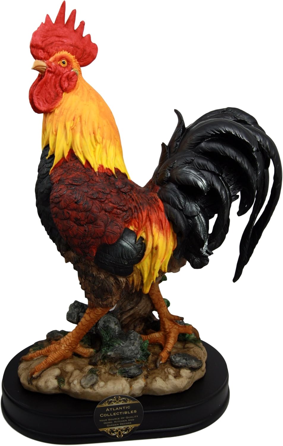 Amazon Com Ebros Large Decorative Rooster Chicken Statue 13 5 H