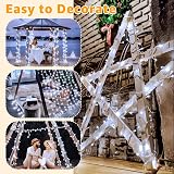 Ollny Christmas Tree Lights 30m 300 LED Mains Powered Remote Modes Timer view 6