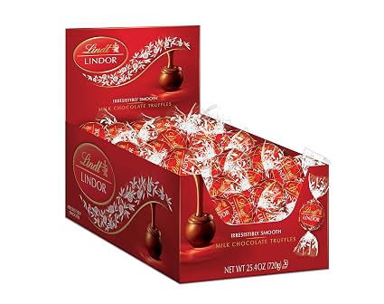 Lindt lindor balls Milk chocolate 1ct 60ct (037466020761)
