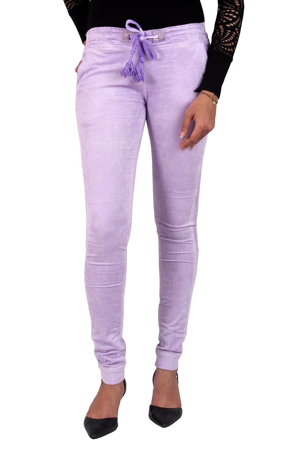 light purple joggers