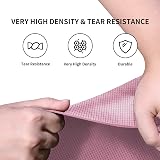 PROIRON Yoga Mat Alignment System Extra Thick Non Slip 173x61x0.4 Pink with Bag view 5