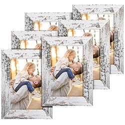 TWING 4 x 6 Rustic Picture Frames Set of