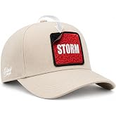 BlackBork Baseball Hat with Interchangeable Surprise Patch Adjustable for Men and Women Animal Patch Hat Breathable One Size