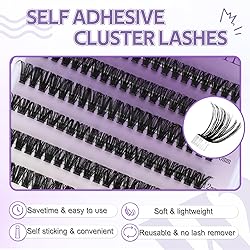 Self Adhesive Eyelashes Press On Lash Clusters