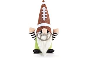 Giftcraft 474537 Football Gnome, 10 inch, Polyester, Moose