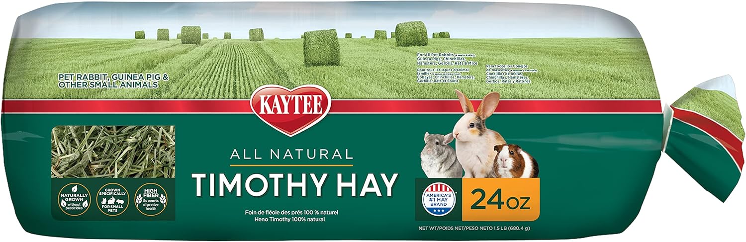 Kaytee Timothy Hay, 24-Oz Bag : Pet Food : Pet Supplies