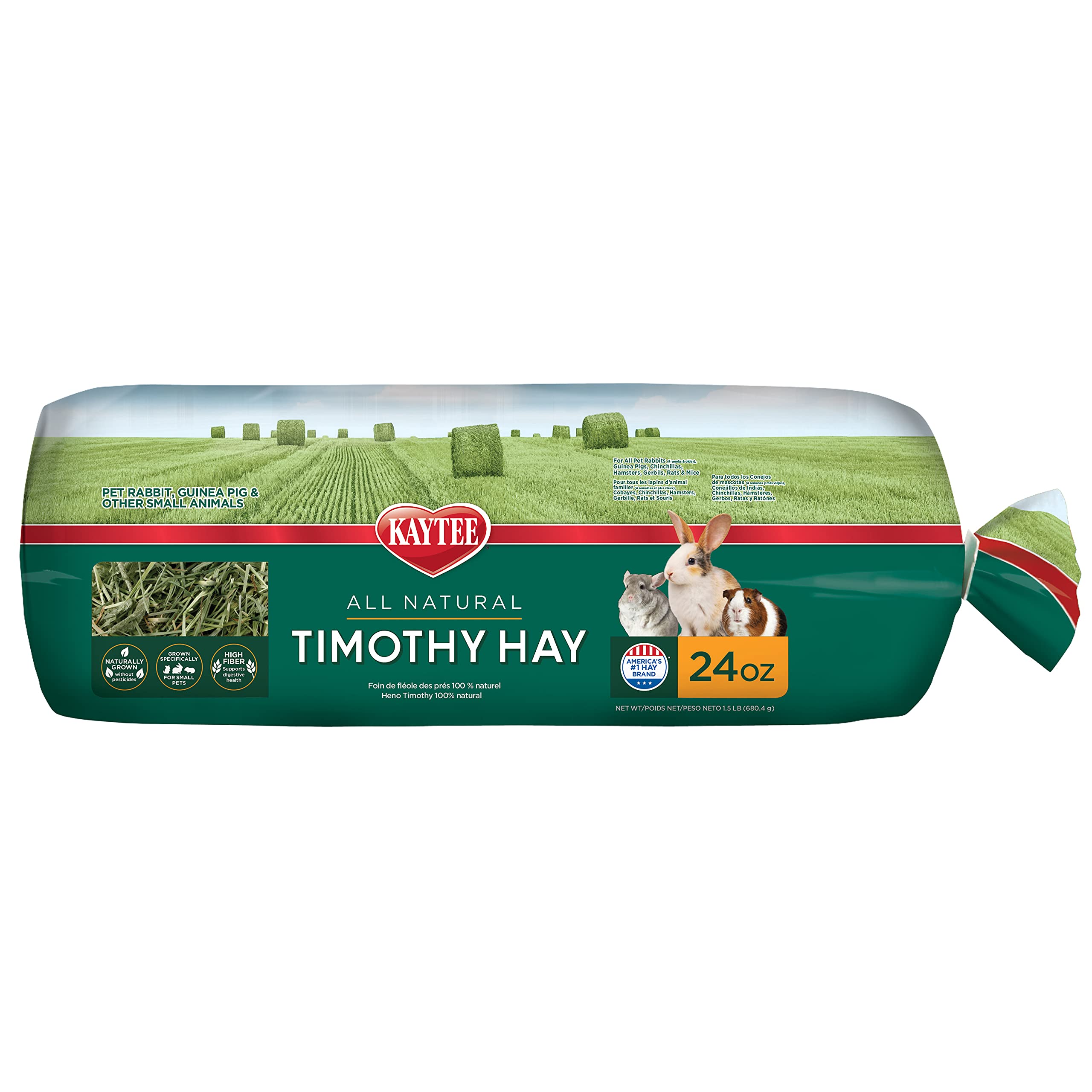 Kaytee All Natural Timothy Hay 24 oz | amzdealz