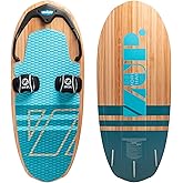 ZUP DOMORE All-Purpose Water Sports Board with Pre-Drilled Foil Mount Hole, Advanced Trainer for Wakeboarding, Kneeboarding, and Water Skiing, 59" x 25" x 4"
