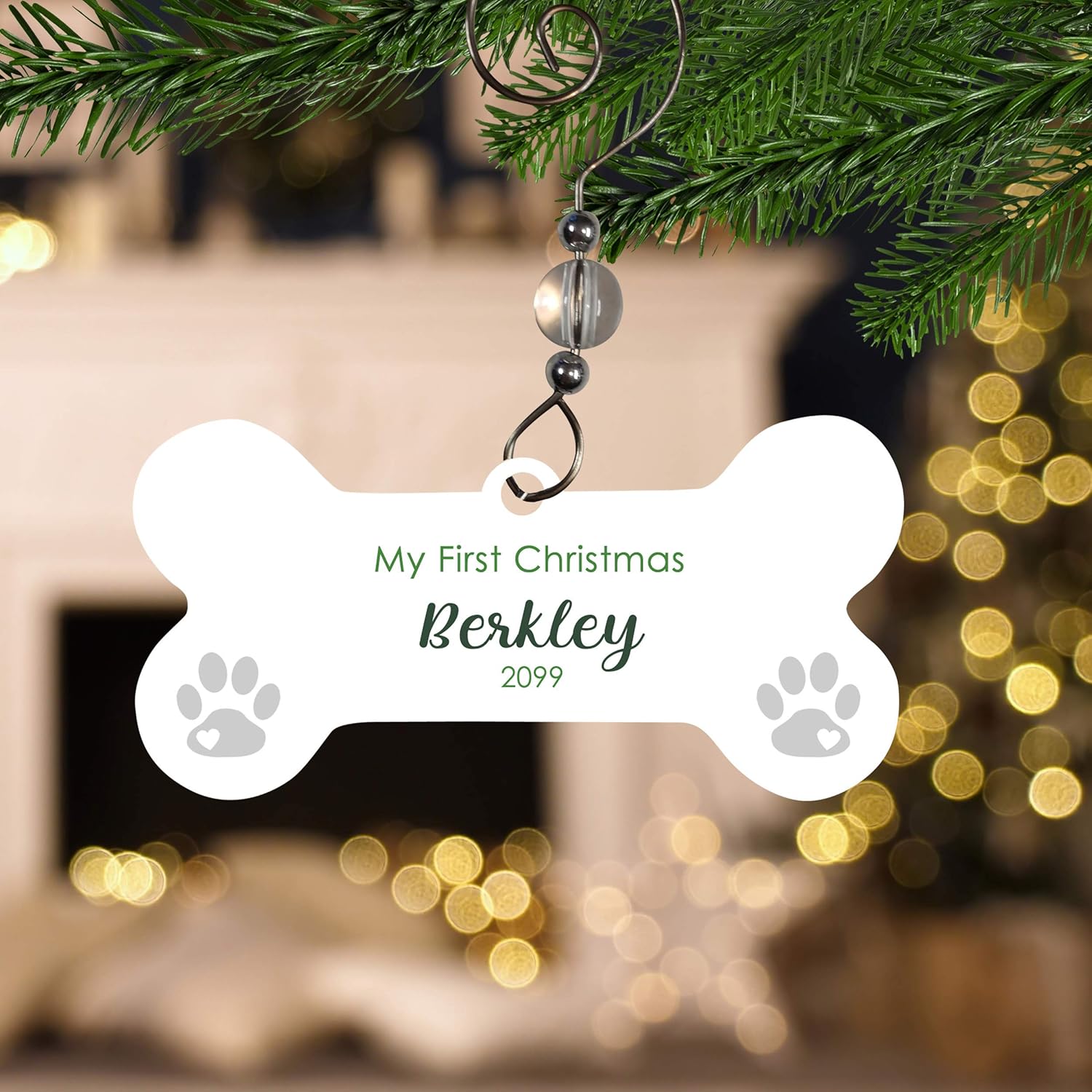 Dogs First Christmas Ornament (Puppys 