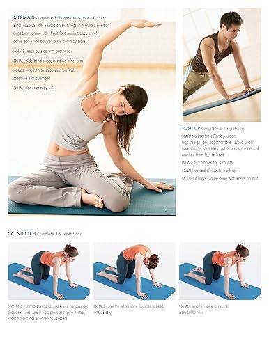 STOTT PILATES Deluxe Pilates Mat (Graphite) inch 15 mm in