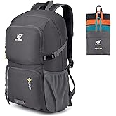 SKYSPER Lightweight Packable Backpack - 30L Hiking Daypack with Wet Pocket Foldable Travel Carry-on Backpack for Women Men