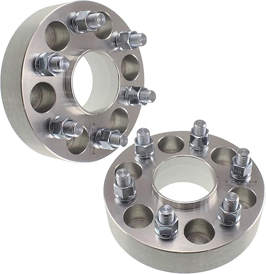 (2) 1.50" (38mm) Hubcentric 6x120 Wheel Spacers Fits Chevy Colorado GMC