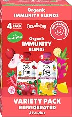 Once Upon a Farm Organic Apple Cranberry Pineapple Banana Immunity Blend, 12.8 OZ