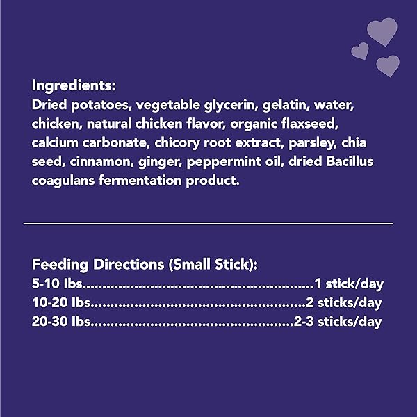 GET NAKED GRAIN FREE 1 POUCH 6.2 OZ DIGESTIVE HEALTH DENTAL CHEW STICKS, SMALL