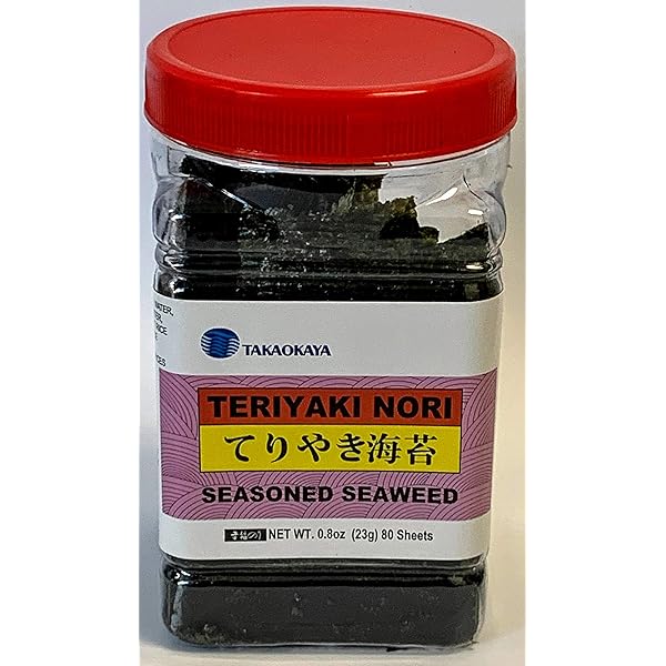 Amazon.com : Takaokaya Nori Tokusen Roasted, 50-Count Units (Pack