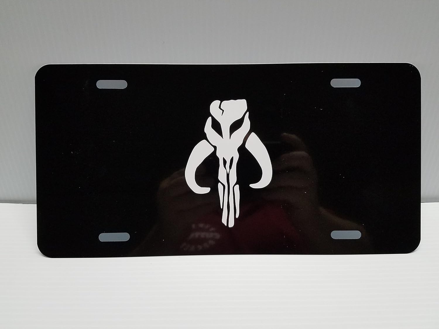 boba fett license plate frame