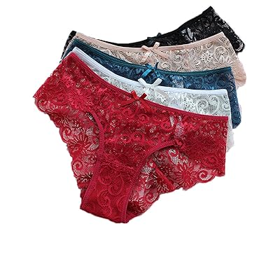 Pantalones de Ropa Interior de Encaje Floral Pack Uruguay Ubuy