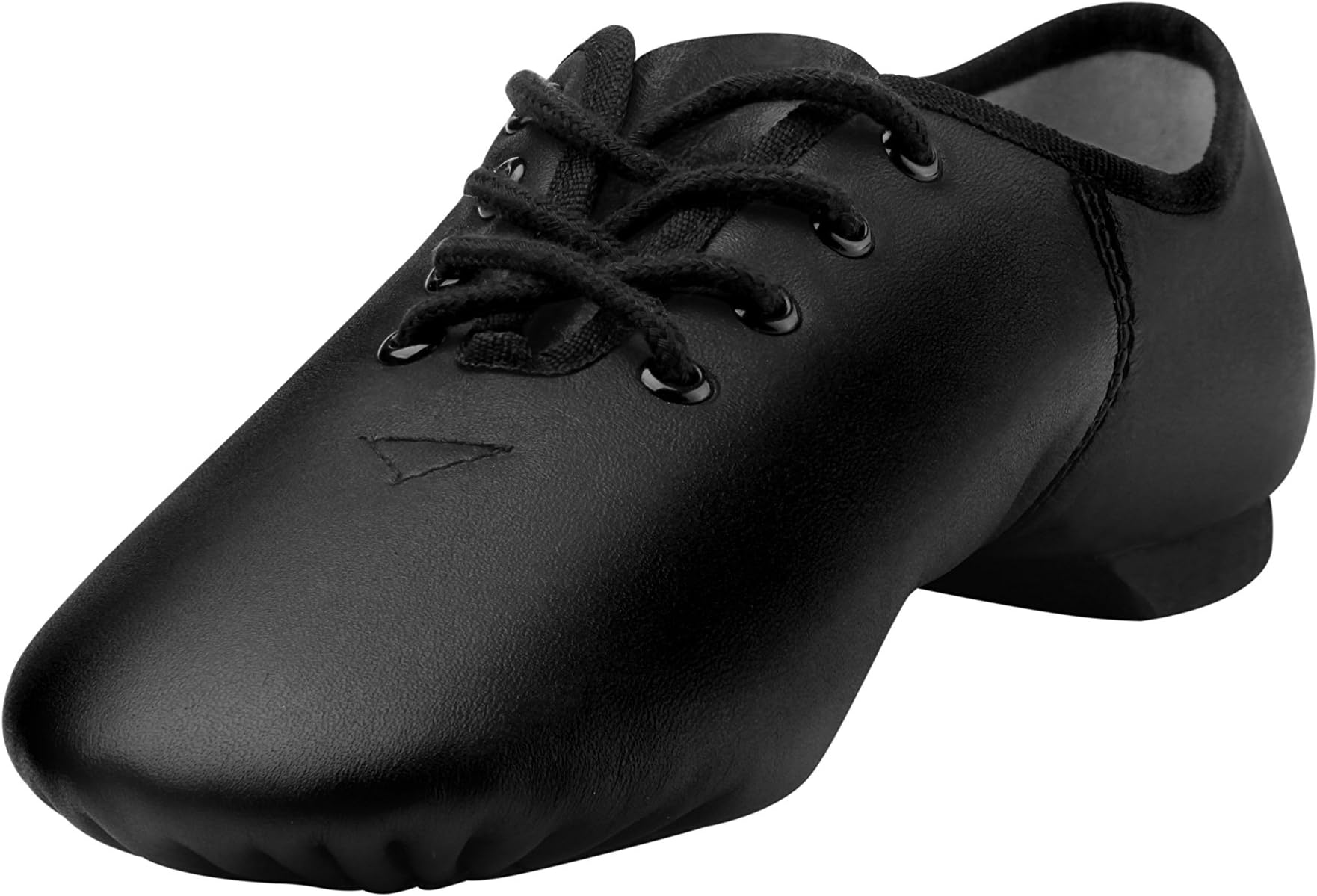 Leather Lace Up Unisex Jazz Shoe for Women and Men's Dance Shoes