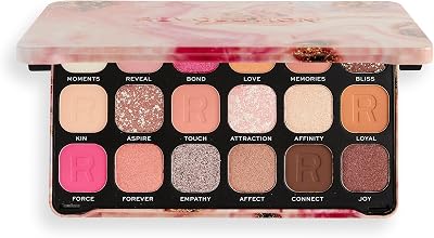 Revolution Beauty Forever Flawless Eyeshadow Palette 18 Shades Neutral Pink