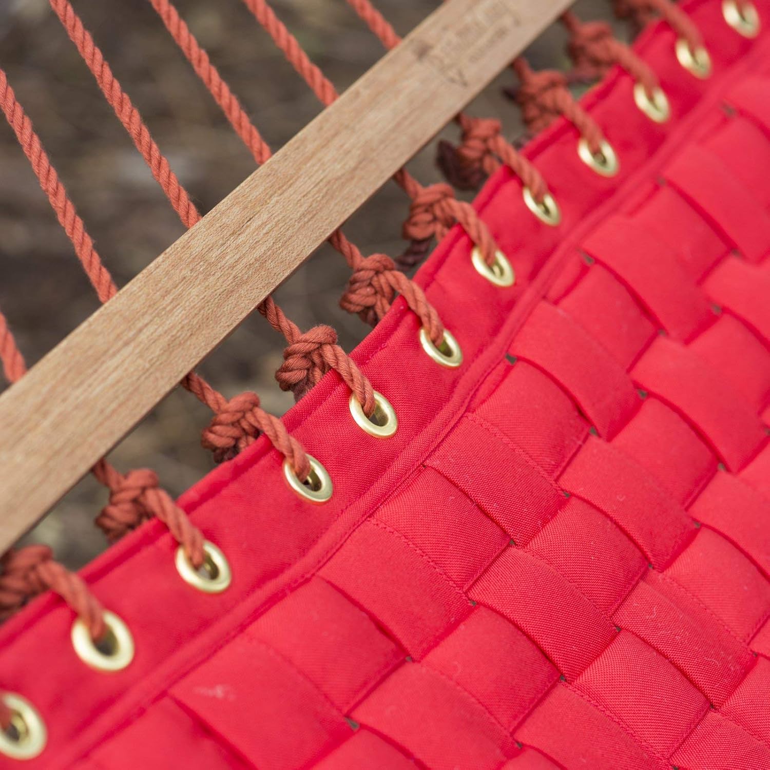 The Garden Hammocks® Comfortable Sleeping Hanging Basket Weave Quilted