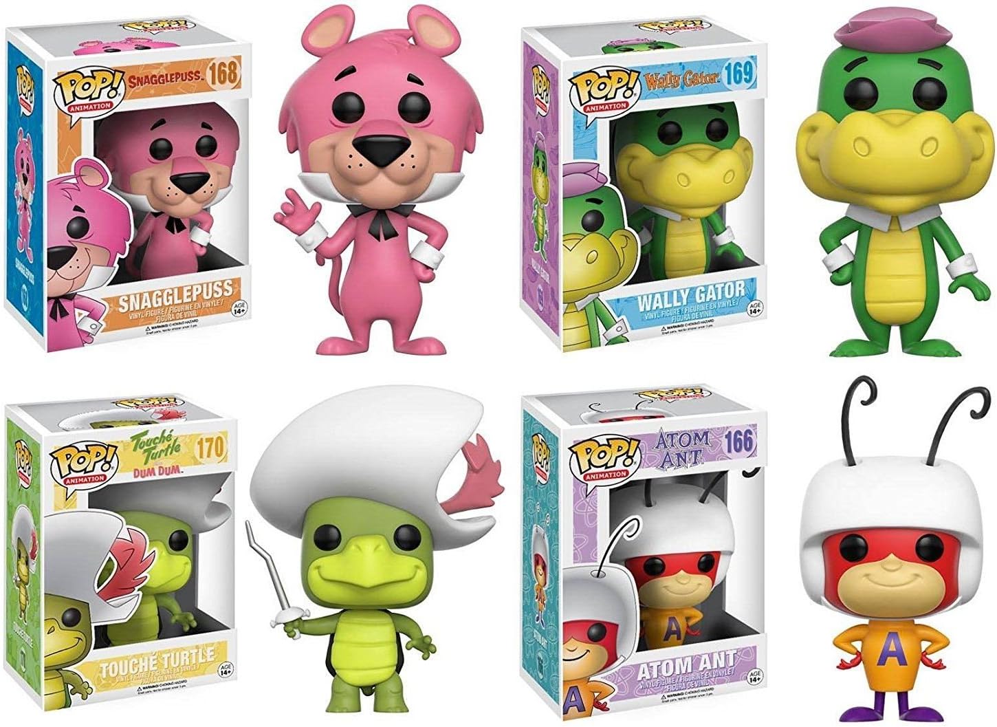 Funko POP! Hanna Barbera Mystery 6 Pack - Random Stylized Vinyl ...