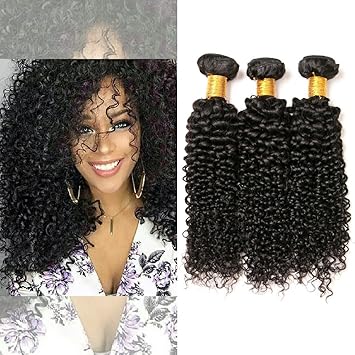 Curly Brazilian Weave Hair Kinky Curly Wave 100 Virgin Human Hair