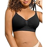 Lover-Beauty Bralettes for Women - Wireless Seamless Bra Stretch Comfort No Underwire Unlined Everyday Bras