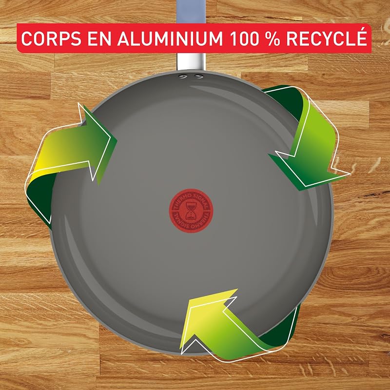 - Cera Color Batterie de cuisine Revêtement céramique - 7 pièces