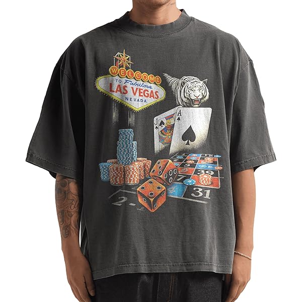 Washed Shaka-Wear Drop Shoulder 7.5 oz Heavyweight Graphic Tshirts