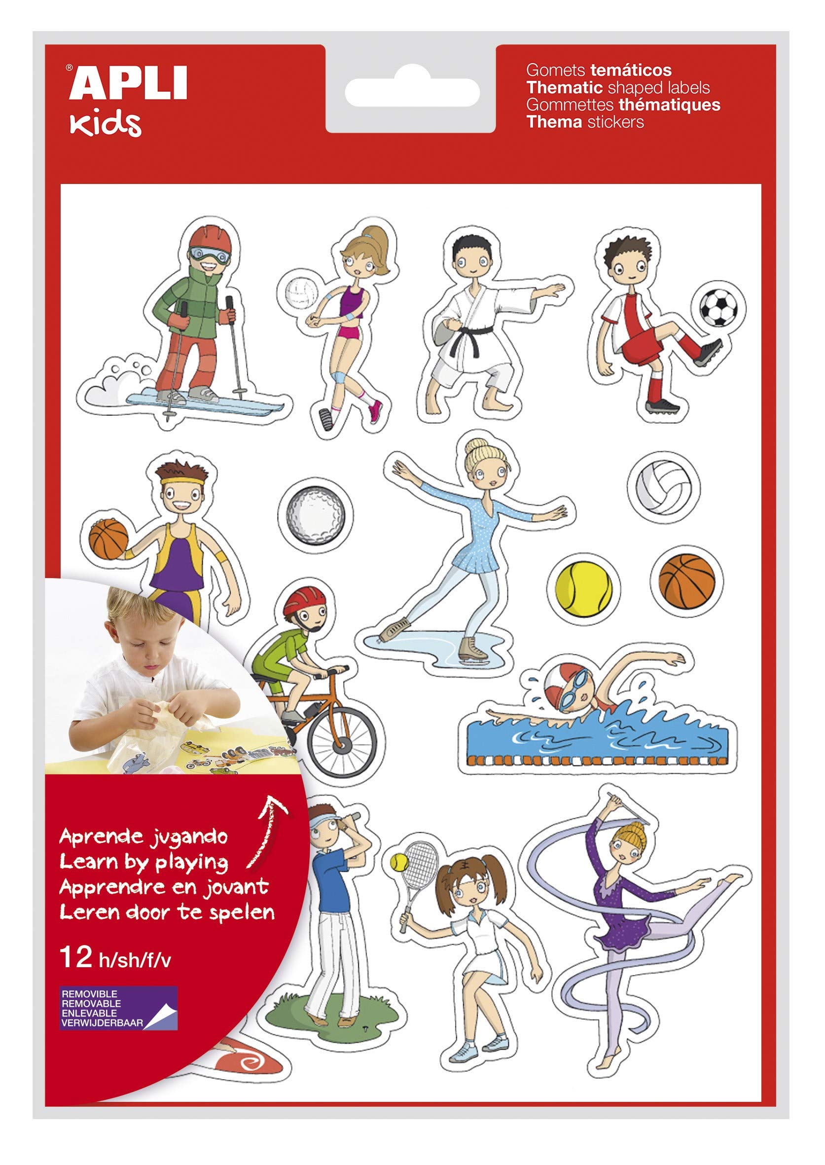Apli Kids 11453 Gomets Sports Rem, 12H