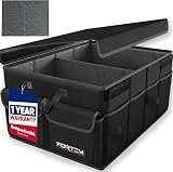 FORTEM Car Boot Organiser Storage 600D Oxford Non-Slip Base Collapsible 45L view 1
