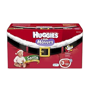 huggies christmas diapers