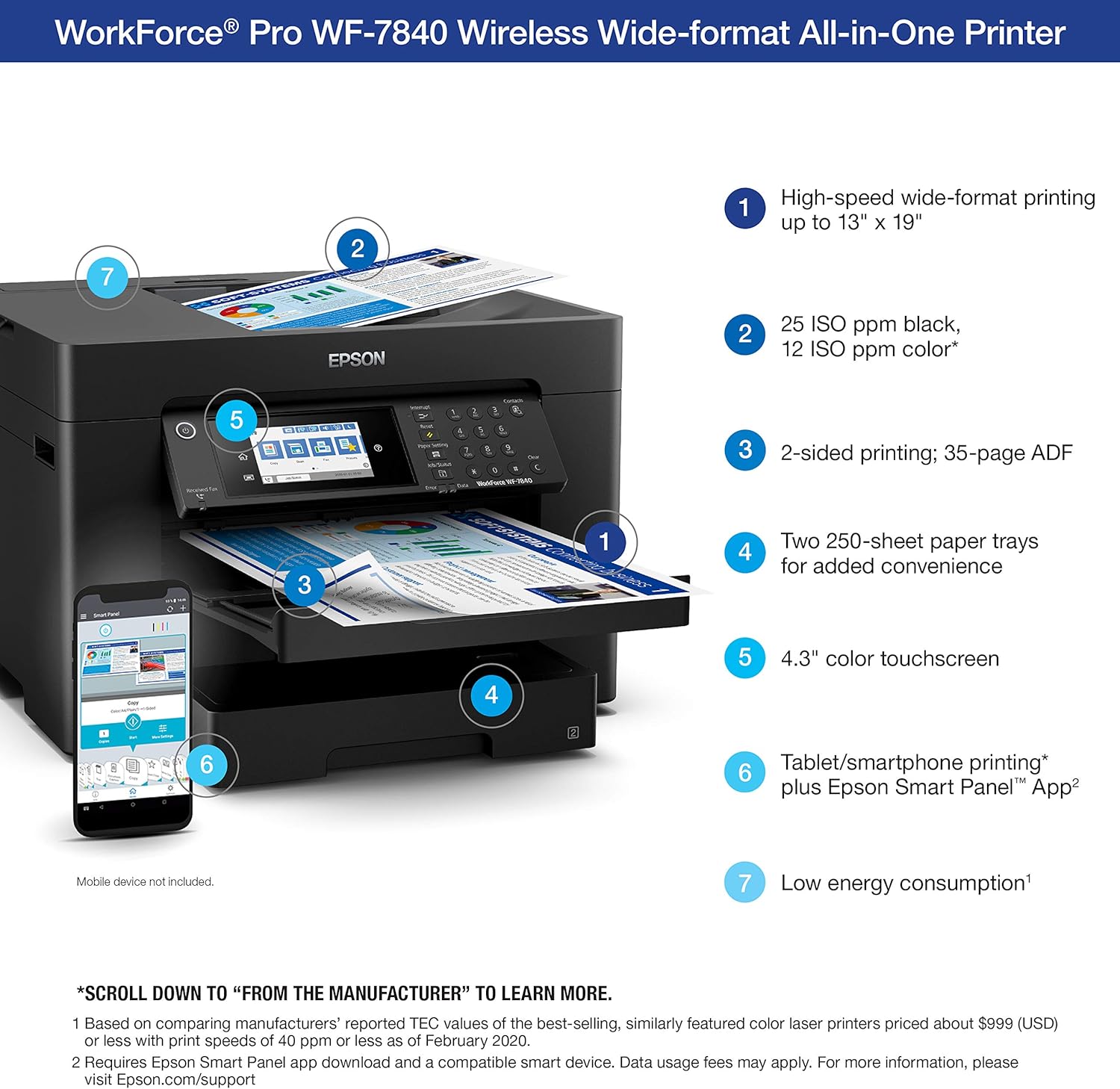 wf 7840 printer