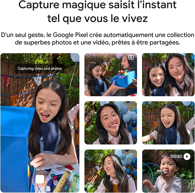 Pixel 11 Pro - Smartphone Android débloqué - Noir Volcanique, 256GB